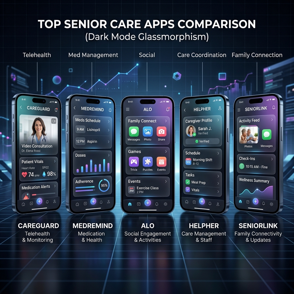 Best Dementia Caregiver Apps of 2026 (Unbiased Review & Comparison)