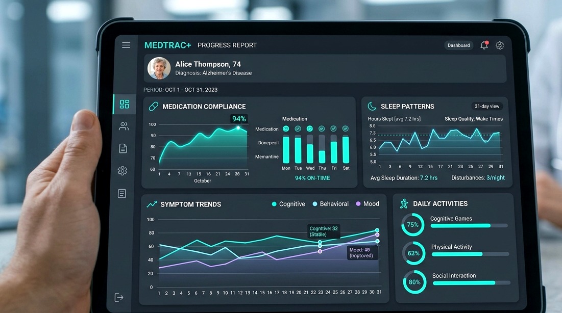 App to Track Dementia Symptoms for the Doctor