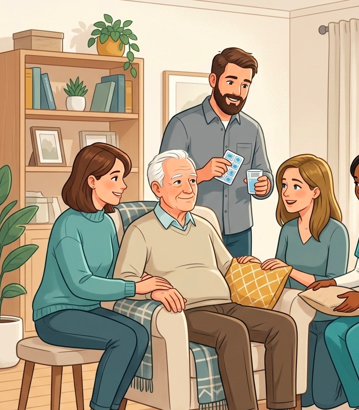 Care Team Roles and Responsibilities for Family Caregivers