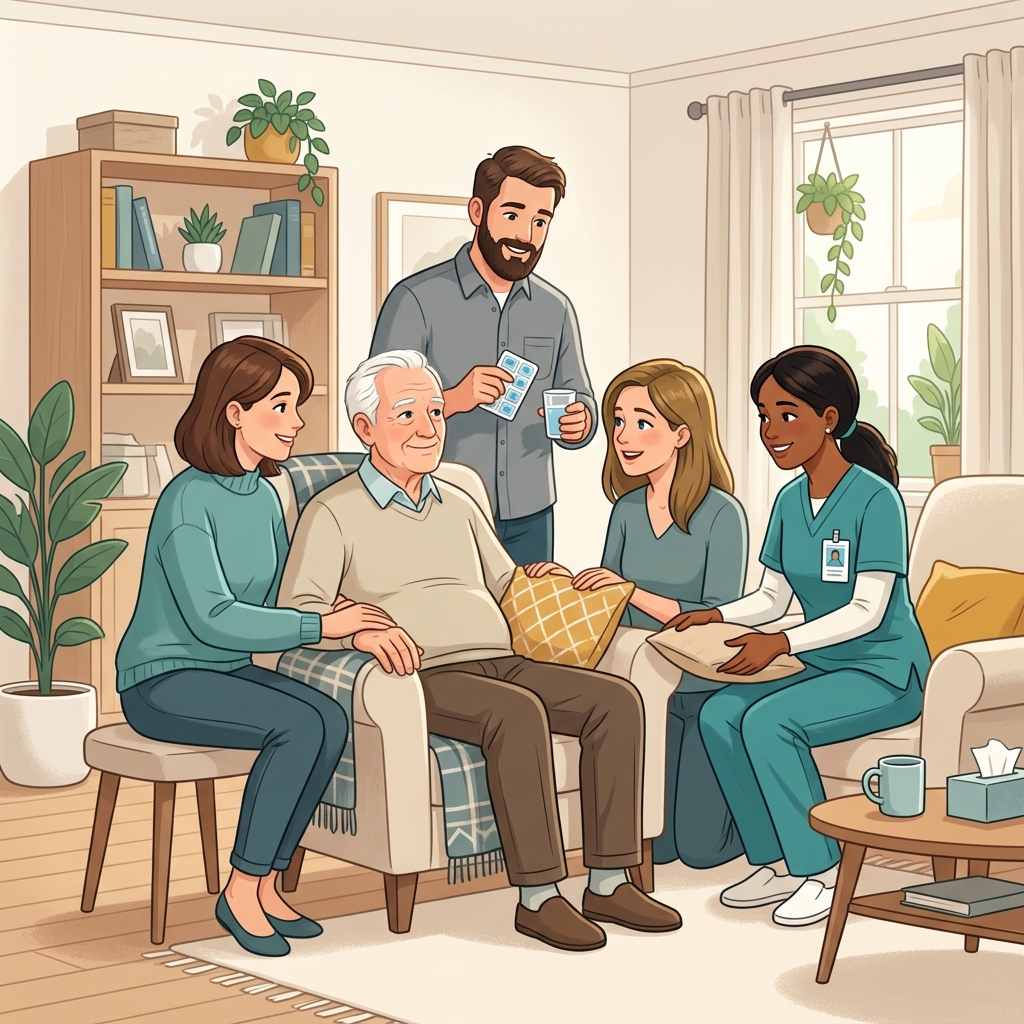 Dementia Care App for Multiple Caregivers